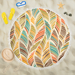 Colorful Abstract Beach Blanket Camping Picnic Portable Outdoor Blanket