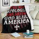 USA Independence Day - "God Bless America" American Holiday Blanket