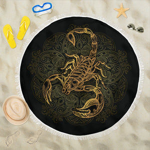 Golden Scorpion Beach Blanket - Freedom Look