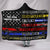 Firefighter - No One Fights Alone - Hooded Blanket