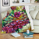 Bright Flower Blanket Camping Picnic Portable Outdoor Blanket