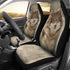 Wolf in Snow Dog Car Seat Covers
