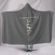 Faith Gray Hooded Blanket