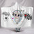 Sheep Trance Hooded Blanket