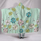 Peace Lotus Dragonfly Hooded Blanket