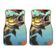 Fishing Big Fish - Universal Front and Back Car Mats Gift (Set of 2 or 4)