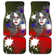Sugar Skull Purple Butterfly - Universal Front Car Mats Gift (Set of 4)