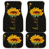 Sunflower - Car Mats Set of 4 - Car Floor Mats Protection Decoration