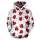 Ladybug Love All Over Hoodie