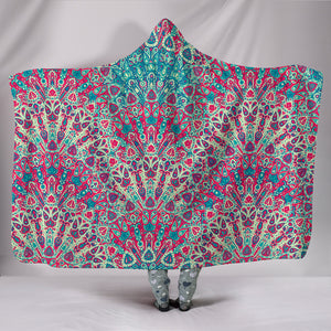 Beautiful BOHO Hooded Blanket