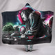 Buddha Pop Art Hooded Blanket