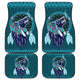 Wolf Dreamcatcher - Car Mats Set of 4 - Car Floor Mats Protection Decoration