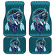 Wolf Dreamcatcher - Car Mats Set of 4 - Car Floor Mats Protection Decoration