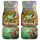 Personalized Grandpa Fishing - Front and Back Car Mats Gift (Set of 4)