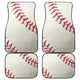 Baseball Front And Back Car Mats (Set of 4)