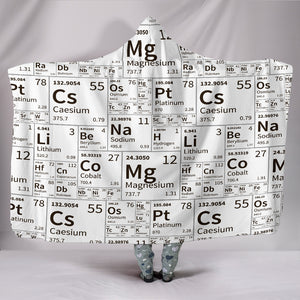 Chemist Chemistry - Cozy Warm Hooded Sherpa And Microfiber Blanket With Hood