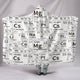 Chemist Chemistry - Cozy Warm Hooded Sherpa And Microfiber Blanket With Hood