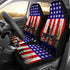 Fishing Boat Big Fish Set of 2 Universal Front Car Seat Covers Protection
