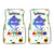Autism Awareness Blue Shark - Universal Front and Back Car Mats Gift (Set Of 2)