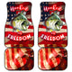 Fishing Hooked Freedom - Universal Front and Back Car Mats Gift (Set of 2 or 4)