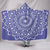 Purple Mandala Sherpa Custom Hooded Blanket