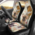 Bulldog Dog Gift Christmas Birthday Gift - Seat of 2 Front Car Seat Covers