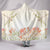 Lotus Dragonfly Pond Hooded Blanket