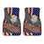 USA Eagle Bird - Universal Front Car Mats Gift (Set Of 2)