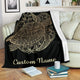 Personalized Premium Turtle Blanket
