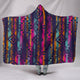 Multicolor Boho Hooded Blanket