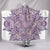 HandCrafted Lotus Mandala Hooded Blanket