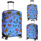 Colorful Butterfly Luggage Cover - Freedom Look