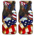 USA Flag Eagle Bird - Universal Front and Back Car Mats Gift (Set of 2 or 4)