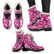 Breast Cancer Awareness Leather Boots