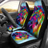 Painted Wolf Custom Car Seat Covers