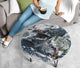 Earth: Storms Over America Round Coffee Table