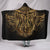Gold Owl - Hooded Warm Cozy Blanket