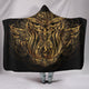 Gold Owl - Hooded Warm Cozy Blanket