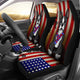 Boston Terrier Dog - Set of 2 Universal Front Car Seat Covers Protection