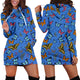 Colorful Butterflies Hoodie Dress - Freedom Look