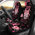 Breast Cancer Awareness Fighting Girl - Car Seat Covers - Set of 2