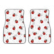 Ladybug Front And Back Car Mats, Ladybird Car Floor Mats Set  (Set Of 2)