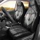 Wolf Car Seat Covers - Eye Night (Set of 2)