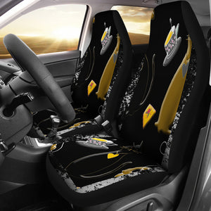 Cats and Tea Car Seat Cover