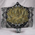 Spiritual Golden Lotus Hooded Blanket