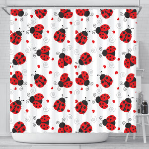 Ladybug Love Shower Curtain - Freedom Look