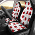 Ladybug Love Car Seat Covers, Ladybird Lover Front Car Cover Gift, Custom Car Seats, Pair Of Covers, Lady Bug Car Seat Print Set