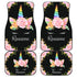 Roxanne - Unicorn Front And Back Car Mats (Set Of 4)