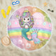 Mermaid Circle Beach Blanket