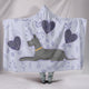 Great Dane Cozy Warm Hooded Sherpa And Microfiber Blanket With Hood